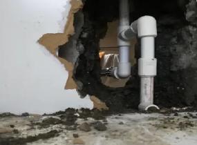 海伦厨房下水管道漏水检测